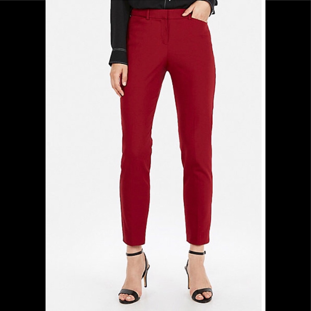 Express Mid Rise Ankle Columnist Pant